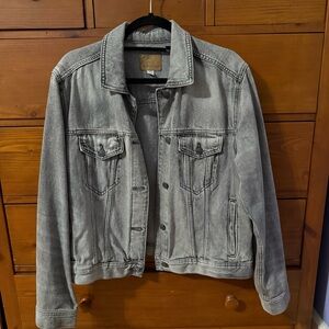 American Eagle gray Denim Jacket